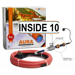 AURA FS INSIDE-10 - подогрев труб с питьевой водой 10 Вт/м