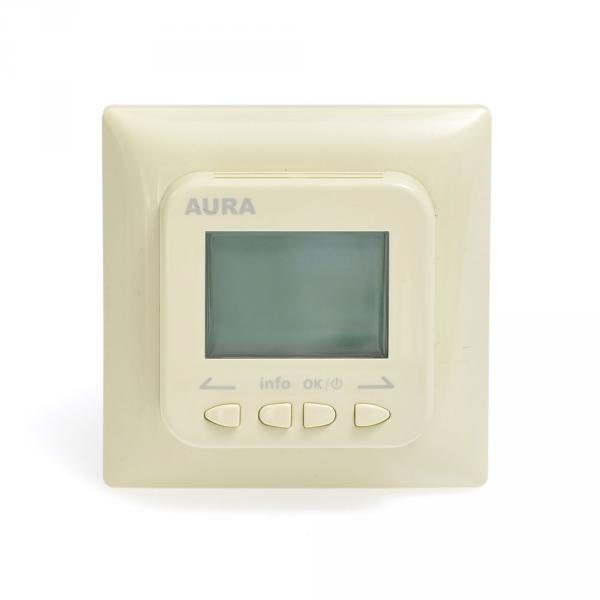 Терморегулятор AURA LTC 730 (белый/кремовый) 