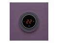 AURA RONDA 7016 ANTHRACITE AUTHENTIC - сенсорный терморегулятор для теплого пола