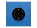 AURA RONDA 9005 BLACK CLASSIC - сенсорный терморегулятор для теплого пола